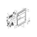 KitchenAid KUDS30IXSS0 inner door parts diagram