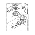 KitchenAid KUDS30IXBL0 pump and motor parts diagram