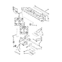 Whirlpool GGG388LXB03 manifold parts diagram