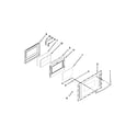 Whirlpool GGG388LXB03 lower door parts diagram
