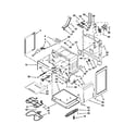 Whirlpool WFE525C0BB0 chassis parts diagram