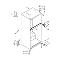Whirlpool W6RXNGFWQ03 cabinet parts diagram