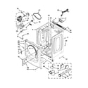Maytag MGD6000XG2 cabinet parts diagram