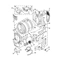 Maytag MGD6000XG2 bulkhead parts diagram