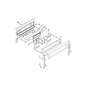 KitchenAid KGRS505XWH05 control panel parts diagram