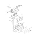 Jenn-Air JDB8500AWF3 door panel parts diagram