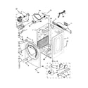 Whirlpool WGD86HEBC0 cabinet parts diagram