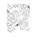 Whirlpool WGD86HEBC0 bulkhead parts diagram