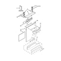 KitchenAid KUDS35FXSSA door and panel parts diagram