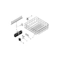 KitchenAid KUDS35FXSSA lower rack parts diagram