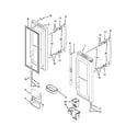 Whirlpool GX5FHTXVB00 refrigerator door parts diagram