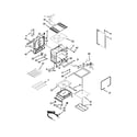 Whirlpool WFG710H0AE0 chassis parts diagram