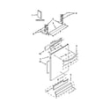 Whirlpool WDT910SAYH3 door and panel parts diagram