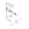 Whirlpool WDT910SAYH3 upper wash and rinse parts diagram