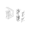 Amana AMC2206BAS06 microwave latch board parts diagram