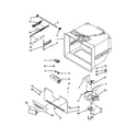 KitchenAid KFCP22EXMP4 freezer liner parts diagram