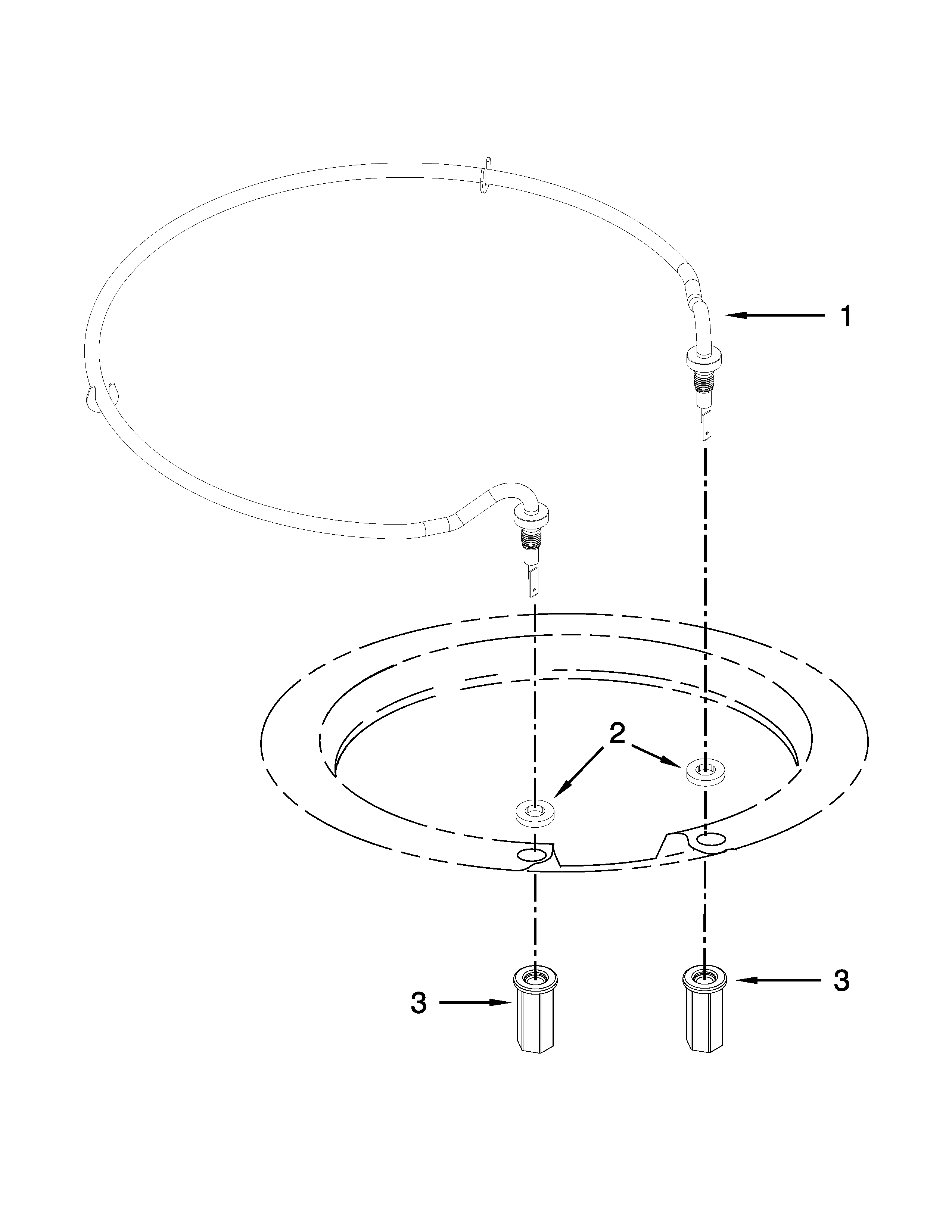 Whirlpool BLB14DRANA2 heater parts diagram
