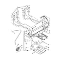 Maytag MGR7685AW2 manifold parts diagram