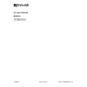 Jenn-Air JGC7530BS0 cover sheet diagram