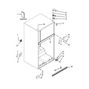 Maytag M8TXEGFBS02 cabinet parts diagram