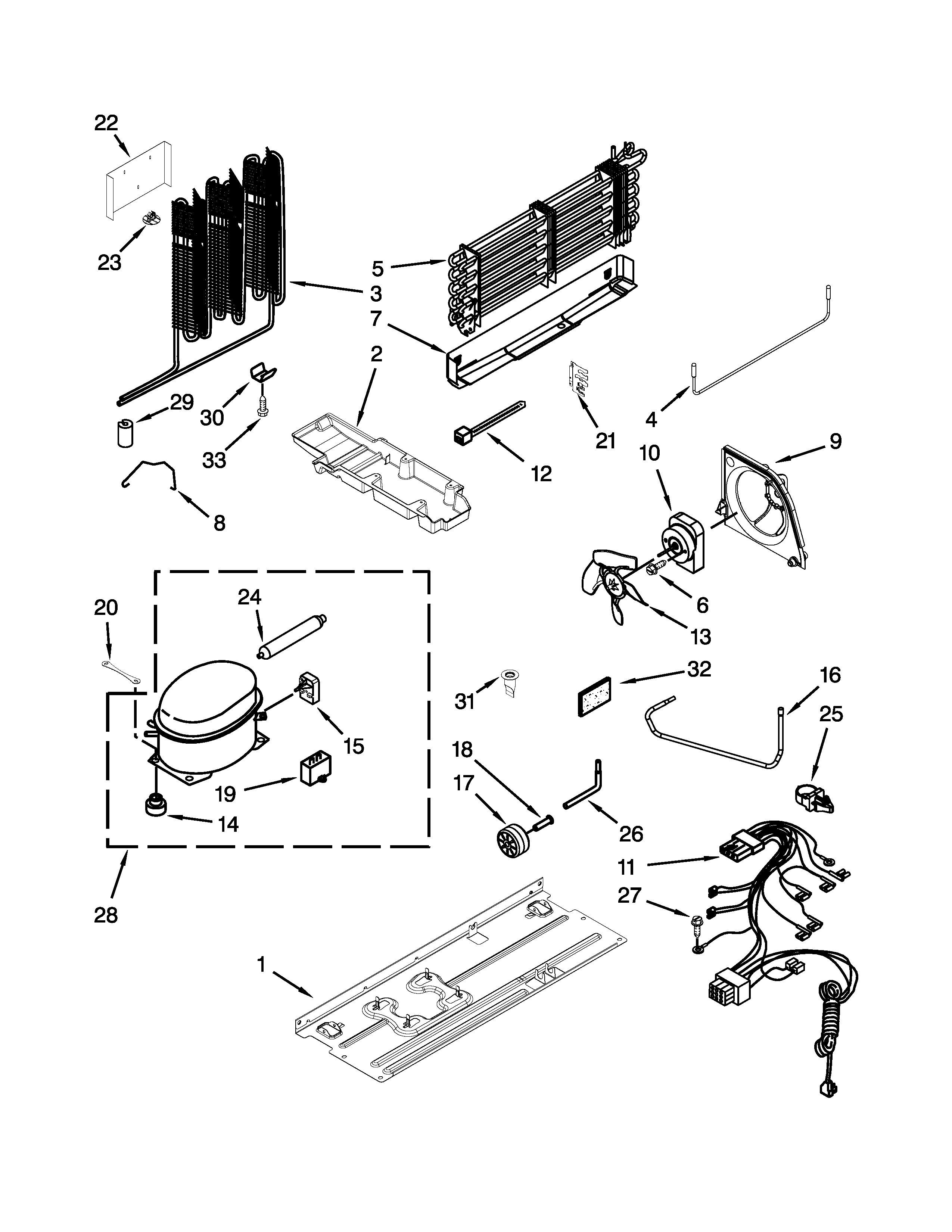 Maytag M8TXEGFBS02 unit parts diagram