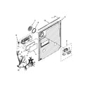 Maytag MDB6769PAW4 inner door parts diagram