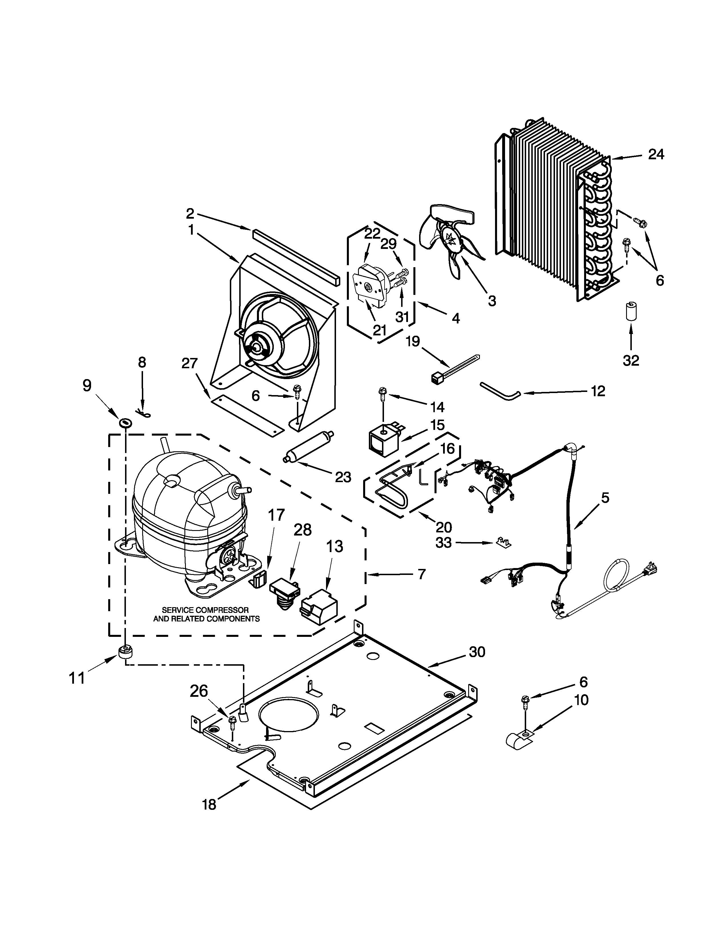Maytag MIM1554ZRS0 unit parts diagram