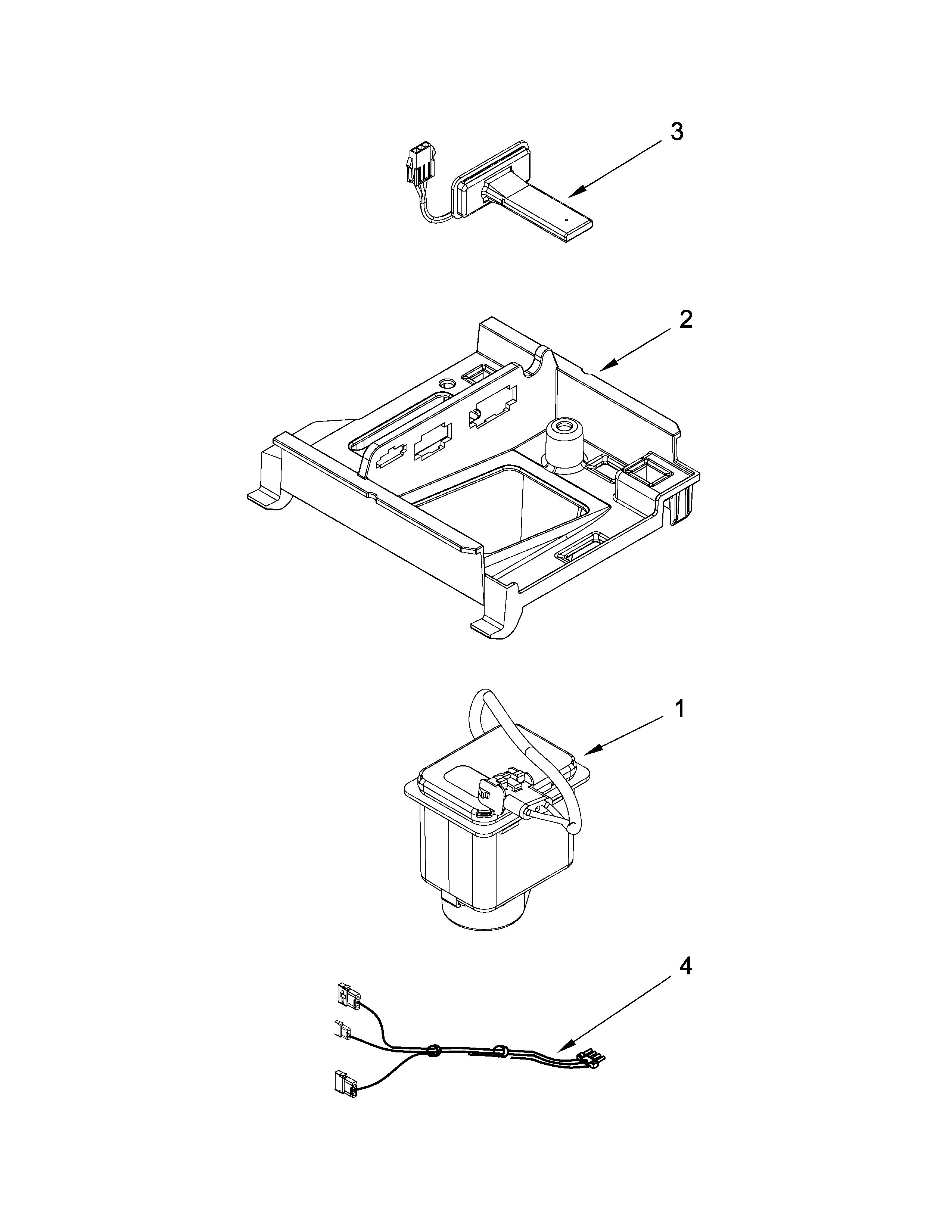 KitchenAid KUIS18PNZB0 pump parts diagram
