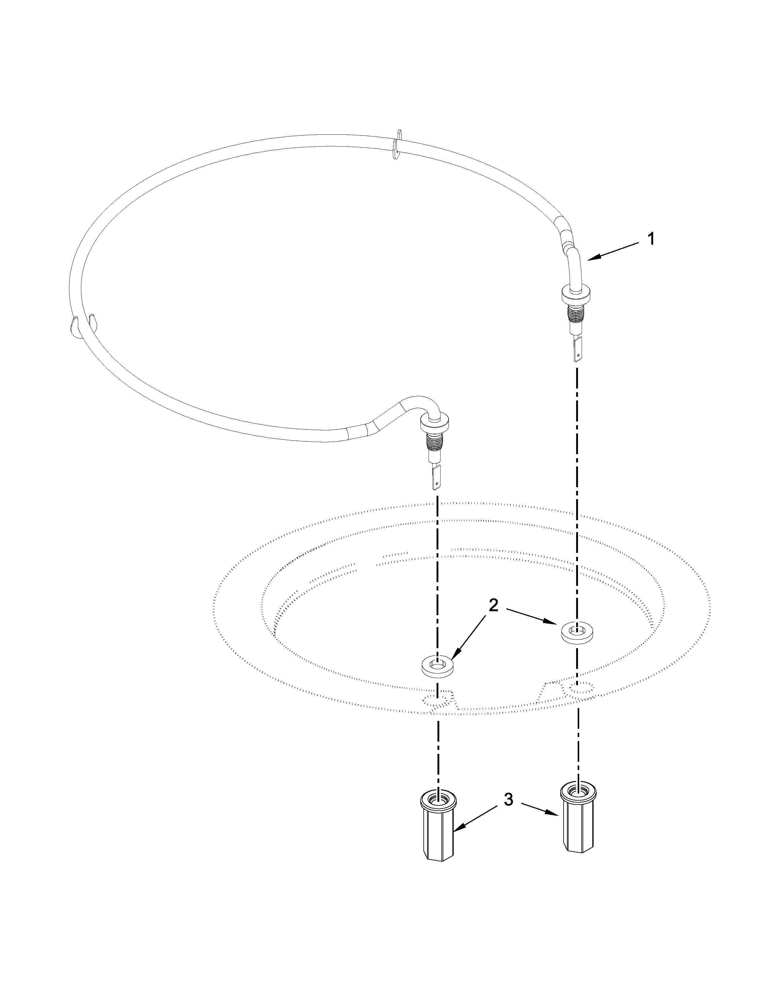 KitchenAid KDFE104DBL0 heater parts diagram
