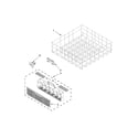 Whirlpool WDF530PLYW7 lower rack parts diagram