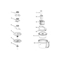 KitchenAid 5KFP0922EOB0 attachment parts diagram