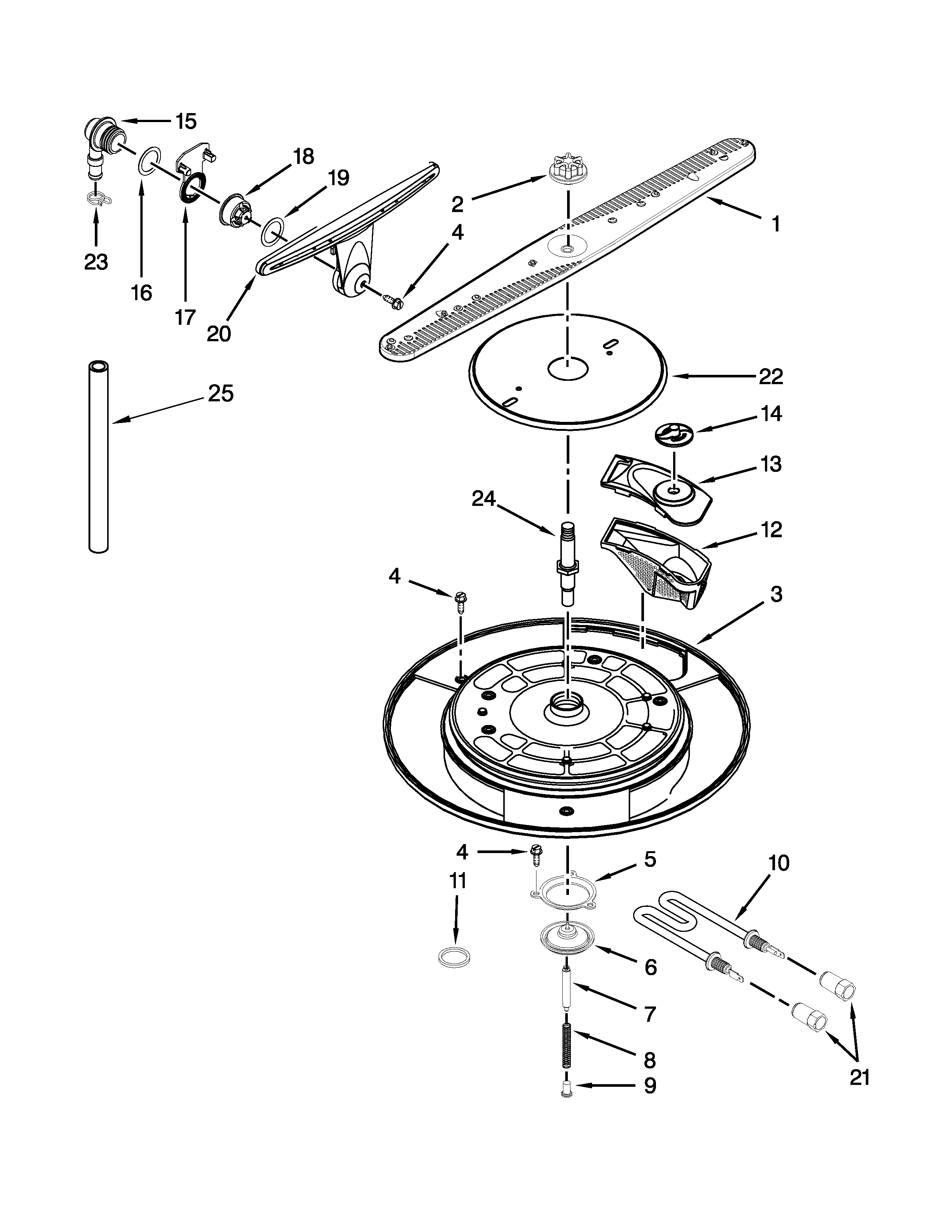 Maytag MDD8000AWB0 wash system parts diagram
