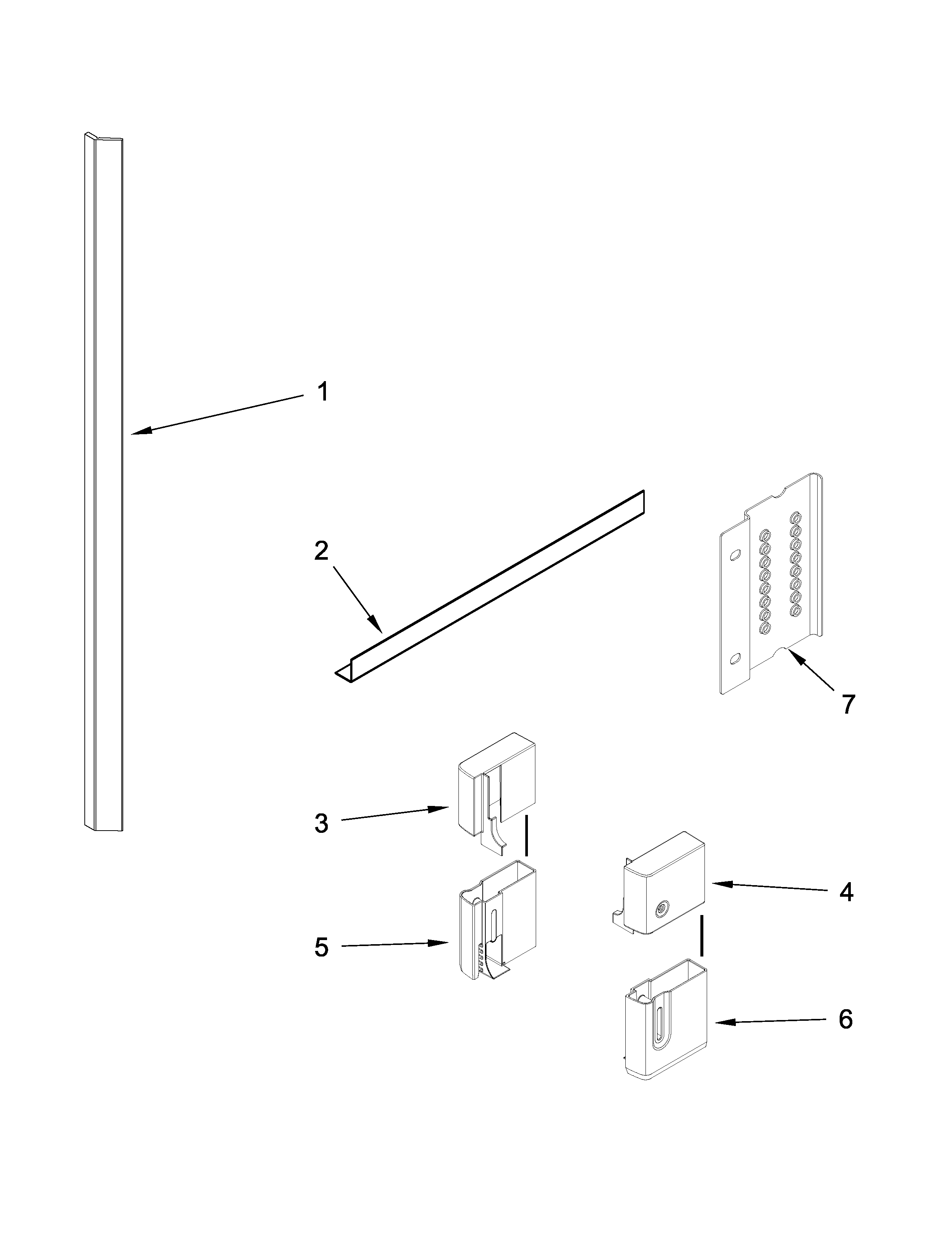 KitchenAid KUDH03DTSS0 accessory parts diagram