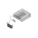 Whirlpool DU1015XTXD3 lower rack parts diagram