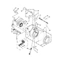 Maytag MHW7000AG2 tub and basket parts diagram