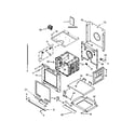 Whirlpool RBD245PRQ05 lower oven parts diagram