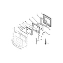 Whirlpool RBD245PRQ05 upper door parts diagram