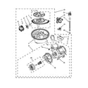 Maytag MDB7609AWW2 pump and motor parts diagram