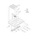 Whirlpool WGG755S0BH01 cooktop parts diagram