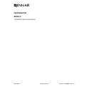 Jenn-Air JFC2290VEM1 cover sheet diagram