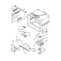 Jenn-Air JFC2290VEM1 freezer liner parts diagram