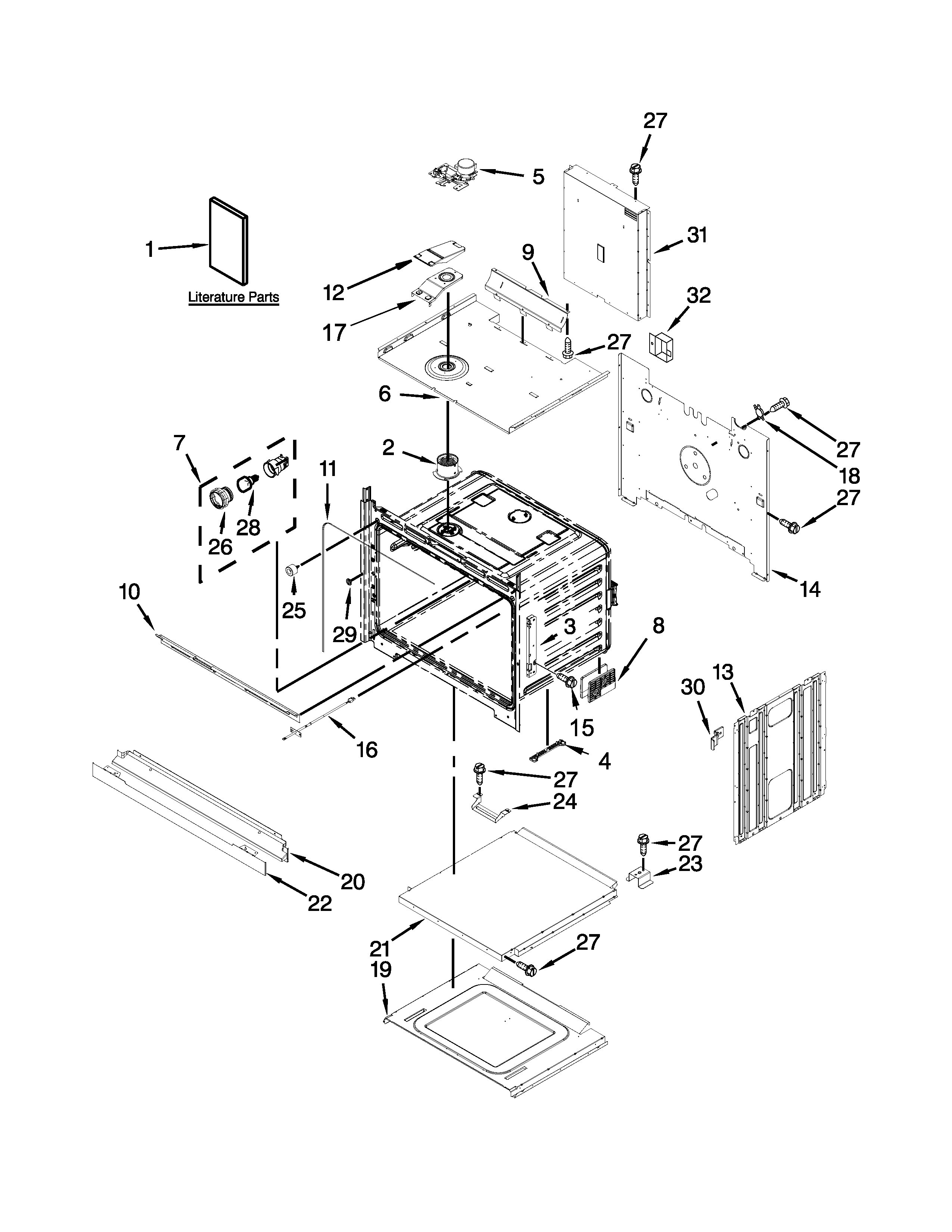 Maytag MEW7530AB02 oven parts diagram
