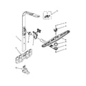 KitchenAid KUDW03CTSS0 upper wash and rinse parts diagram
