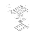 Maytag YMER8700DW0 cooktop parts diagram