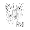 Maytag MGD6000XG0 cabinet parts diagram
