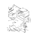 Maytag MFF2258DEE00 freezer liner parts diagram