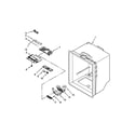 Maytag MFF2258DEE00 refrigerator liner parts diagram