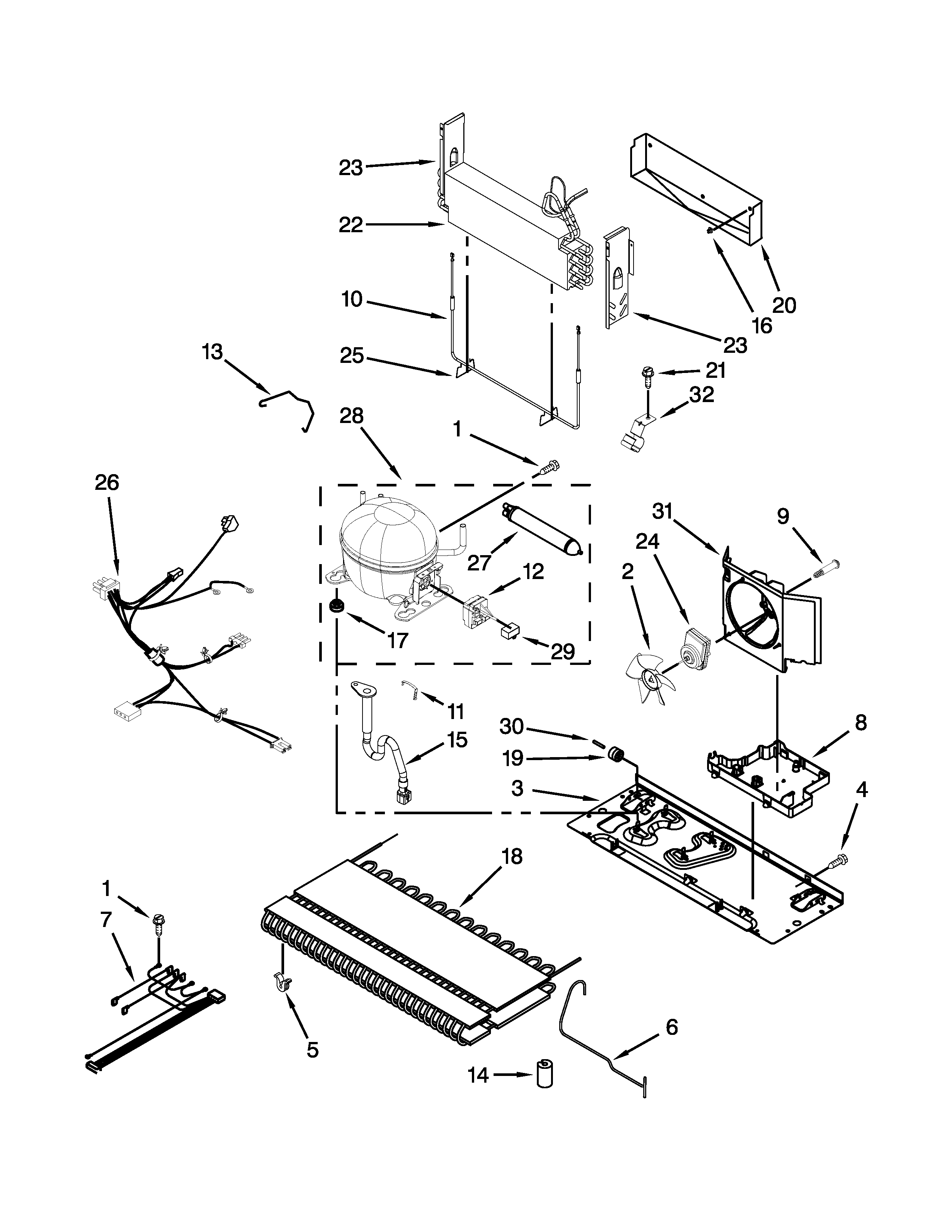 Maytag MBB1957DEH00 unit parts diagram