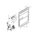 Maytag MDB4949SDE0 inner door parts diagram