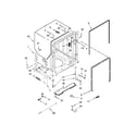 Maytag MDB4949SDE0 tub and frame parts diagram
